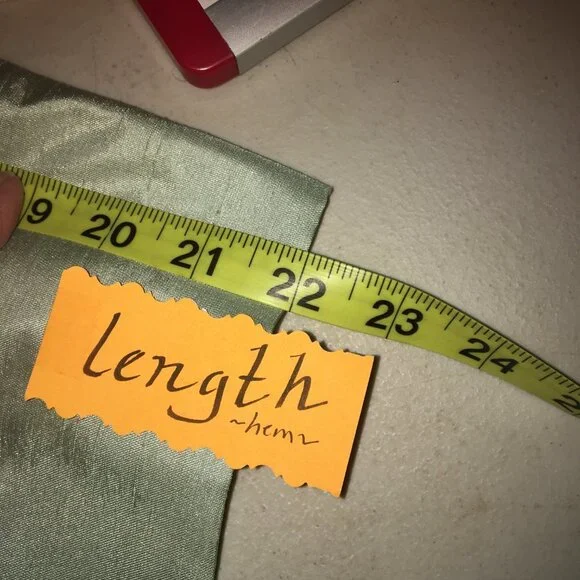 Sag Harbor Suit Petite Size 8P Seafoam Silvery Green Long Sleeve- Skirt Set - Picture 12 of 16